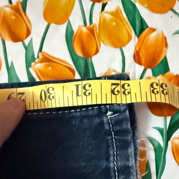 Miss Me Women's Boot Cut Jeans - Dark Blue, Size 24, MAKE AN OFFER - Picture 8 of 10